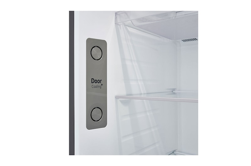 LG Felülfagyasztós hűtőszekrény, DoorCooling⁺™ és ThinQ™ technológia, 461L kapacitás, GTBV44PYBKD