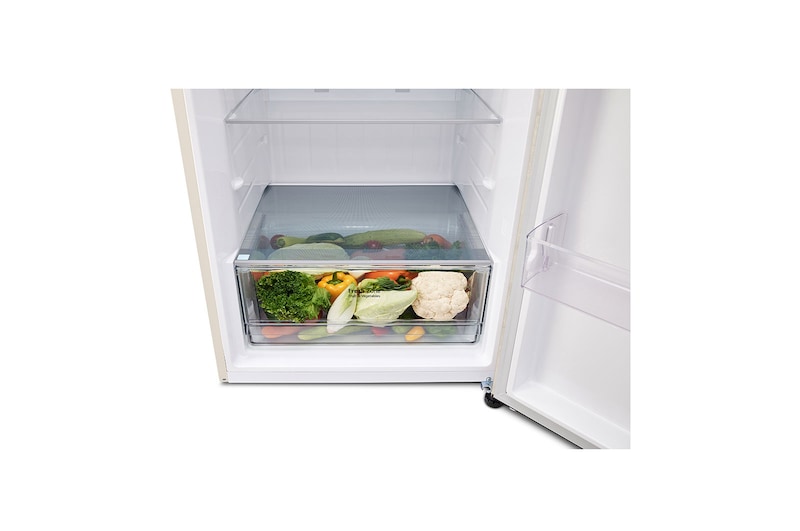 LG Felülfagyasztós hűtőszekrény, DoorCooling⁺™ és ThinQ™ technológia, 461L kapacitás, GTBV44SEBKD