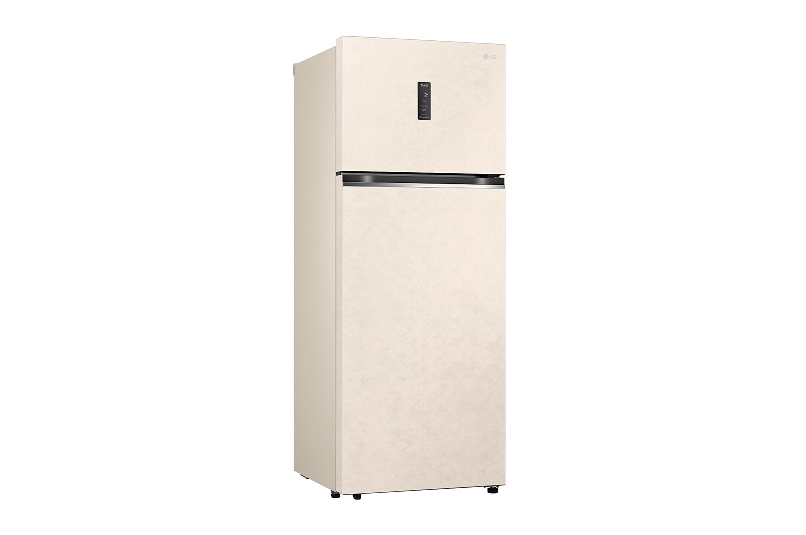 LG Felülfagyasztós hűtőszekrény, DoorCooling⁺™ és ThinQ™ technológia, 461L kapacitás, GTBV44SEBKD
