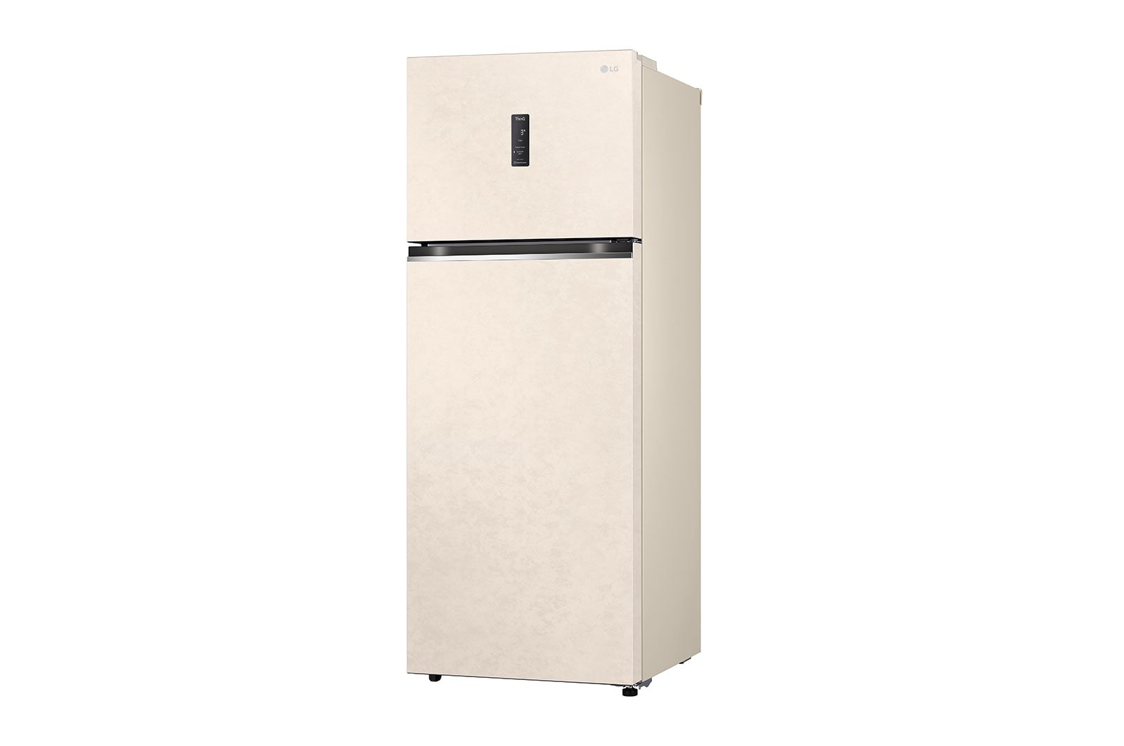 LG Felülfagyasztós hűtőszekrény, DoorCooling⁺™ és ThinQ™ technológia, 461L kapacitás, GTBV44SEBKD