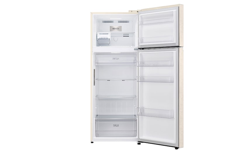 LG Felülfagyasztós hűtőszekrény, DoorCooling⁺™ és ThinQ™ technológia, 461L kapacitás, GTBV44SEBKD