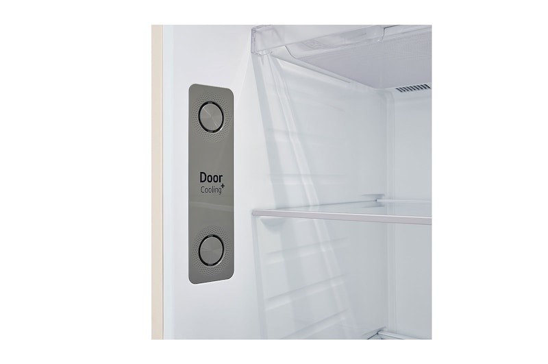 LG Felülfagyasztós hűtőszekrény, DoorCooling⁺™ és ThinQ™ technológia, 461L kapacitás, GTBV44SEBKD