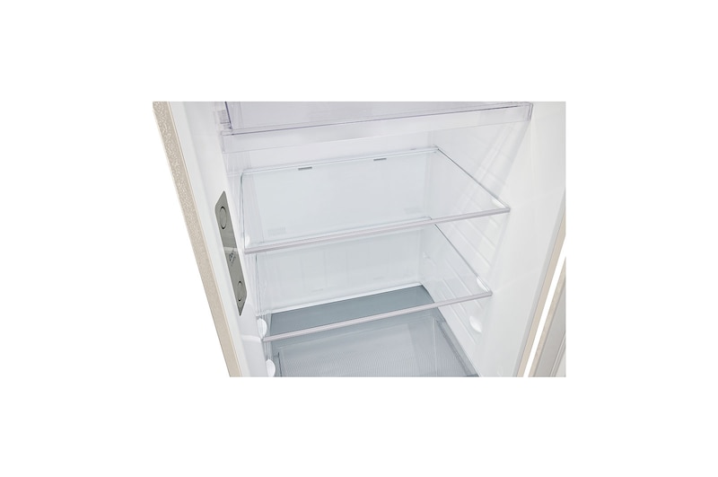 LG Felülfagyasztós hűtőszekrény, DoorCooling⁺™ és ThinQ™ technológia, 461L kapacitás, GTBV44SEBKD