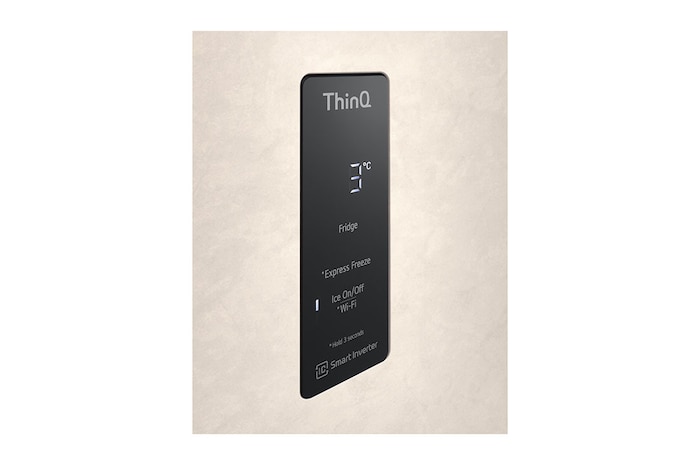 LG Felülfagyasztós hűtőszekrény, DoorCooling⁺™ és ThinQ™ technológia, 461L kapacitás, GTBV44SEBKD
