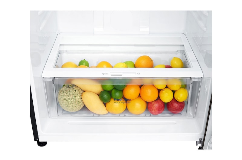 LG Felülfagyasztós hűtőszekrény, DoorCooling+™ és ThinQ™ technológia, 509L kapacitás, GTF744BLPED