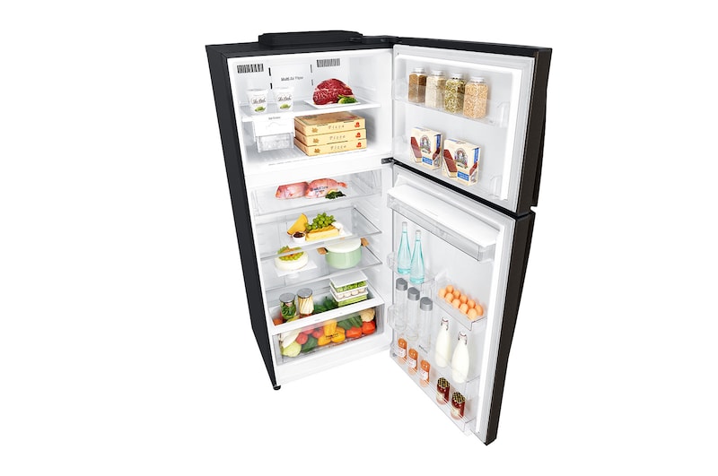 LG Felülfagyasztós hűtőszekrény, DoorCooling⁺™ és ThinQ™ technológia, 509L kapacitás, GTF744BLPZD