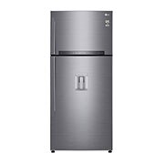 LG Felülfagyasztós hűtőszekrény, ThinQ™ technológia, 509L kapacitás , GTF744PZHV