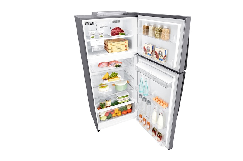 LG Felülfagyasztós hűtőszekrény, DoorCooling+™ és ThinQ™ technológia, 509L kapacitás, GTF744PZPED