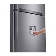 LG Felülfagyasztós hűtőszekrény, DoorCooling+™ és ThinQ™ technológia, 509L kapacitás, GTF744PZPED