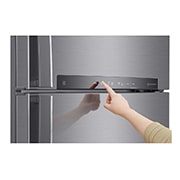 LG Felülfagyasztós hűtőszekrény, DoorCooling+™ és ThinQ™ technológia, 509L kapacitás, GTF744PZPED