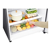 LG Felülfagyasztós hűtőszekrény, DoorCooling+™ és ThinQ™ technológia, 509L kapacitás, GTF744PZPED
