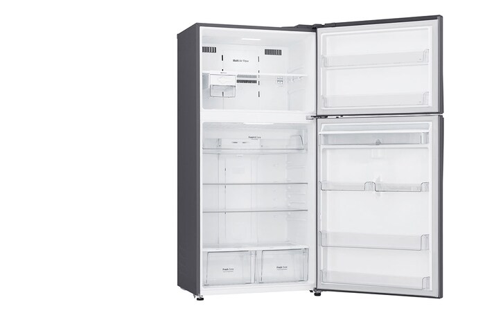 LG Felülfagyasztós hűtőszekrény, DoorCooling⁺™ és ThinQ™ technológia, 592L kapacitás, GTF916PZPED