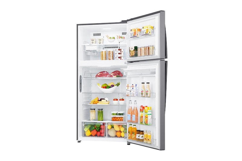 LG Felülfagyasztós hűtőszekrény, DoorCooling⁺™ és ThinQ™ technológia, 592L kapacitás, GTF916PZPYD