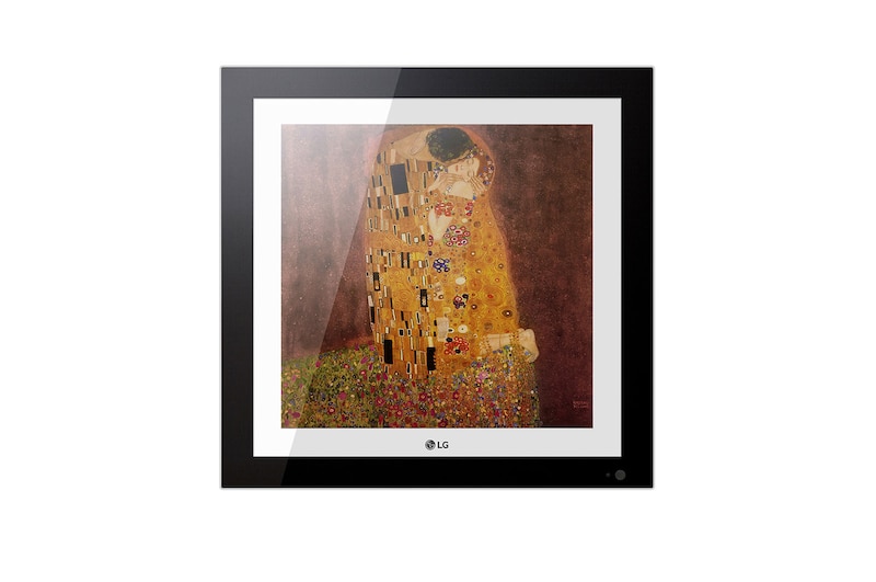 LG ARTCOOL Gallery légkondicionáló DUAL Inverter kompresszorral (10 év garancia), R32, 3,5 kW, fekete keretes előlap cserélhető képpel, A12FT