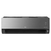 LG Stílusos ARTCOOL Mirror légkondicionáló UVnano™ technológiával, DUAL Inverter kompresszorral, Hűtés: 2500 W/ Fűtés: 3300 W     , AC09BK