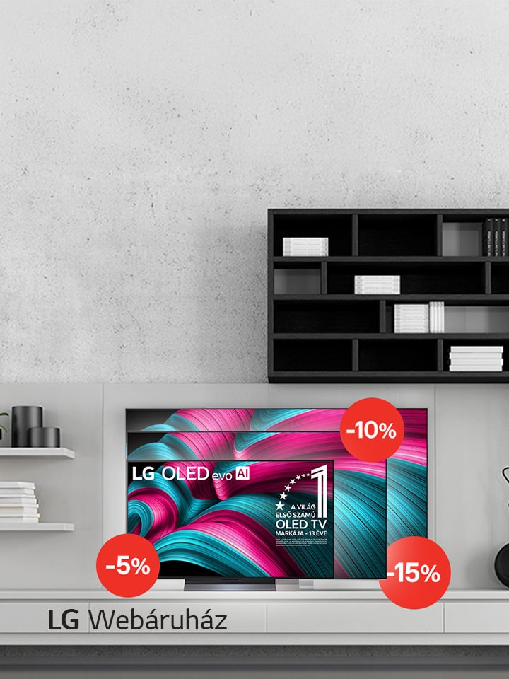 Nagyobb TV, nagyobb kedvezmény!