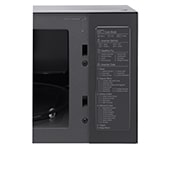 LG 25L grilles mikrohullámú sütő, Smart Inverter technológia, Healthy Fry funkció, Easy Clean belső bevonat, MH6565CPS