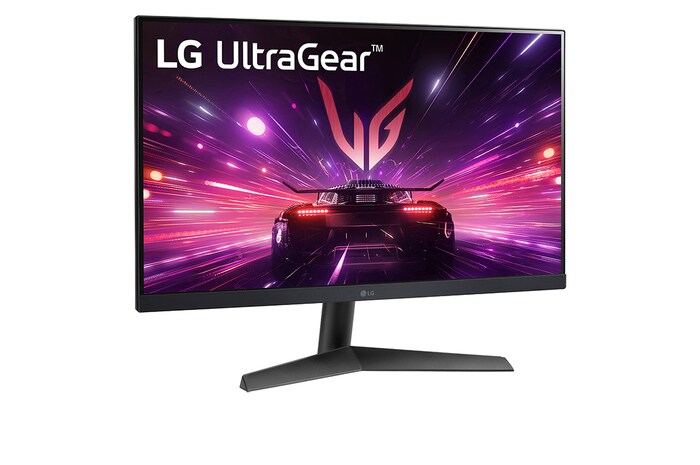 LG 24”-os UltraGear™ IPS 16:9 képarányú FHD gaming monitor 180 Hz-es képfrissítési sebességgel, 24GS60F-B