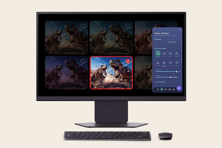 Az LG Switch alkalmazás optimalizálja a monitort játékhoz és a mindennapi élethez egyaránt.