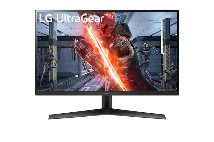 LG 27”-os UltraGear™ 16:9 képarányú Full HD gamer monitor 144 Hz-es képfrissítési sebességgel, 27GN60R-B