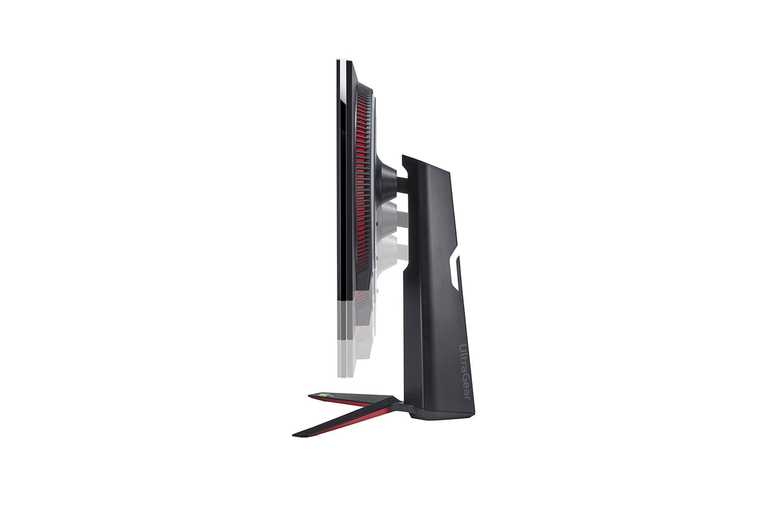 LG 27” méretű UHD 4K UltraGear™ Nano IPS 1 ms (GtG) Gaming Monitor VESA DSC technológiával, 27GN95R-B