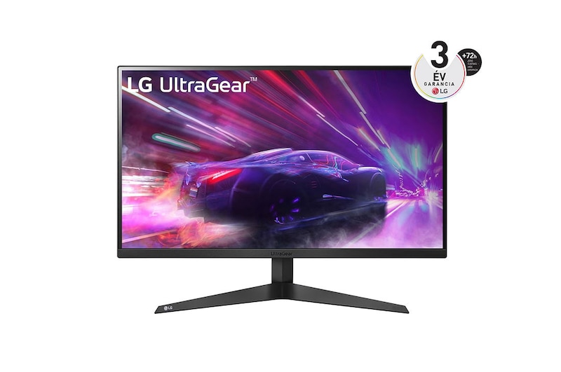 LG 27”-os UltraGear™ 16:9 képarányú gamer monitor 165 Hz-es képfrissítési sebességgel, 27GQ50F-B