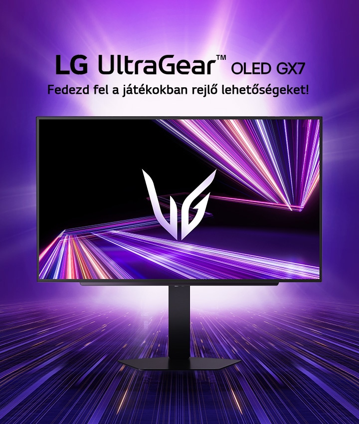 UltraGear™ OLED gamer monitor.