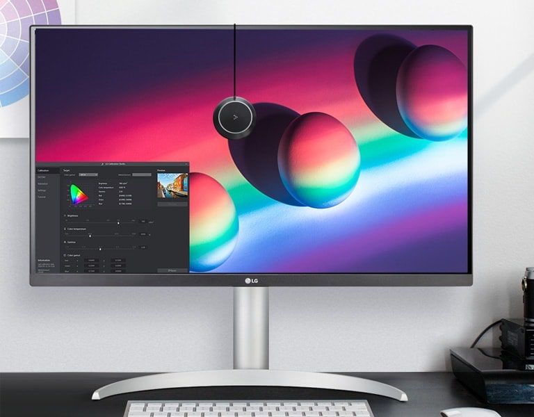 A színteljesítmény optimalizálása az LG Calibration Studio szoftverrel elérhető hardveres kalibrálás révén