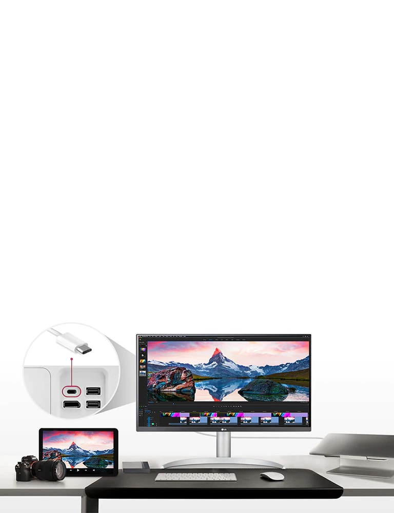 Az USB Type-C™ könnyű kezelhetőséget és csatlakoztathatóságot biztosít