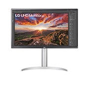 LG 27" méretű UHD 4K monitor VESA DisplayHDR™ 400 és USB Type-C™ technológiával, 27UP85NP-W