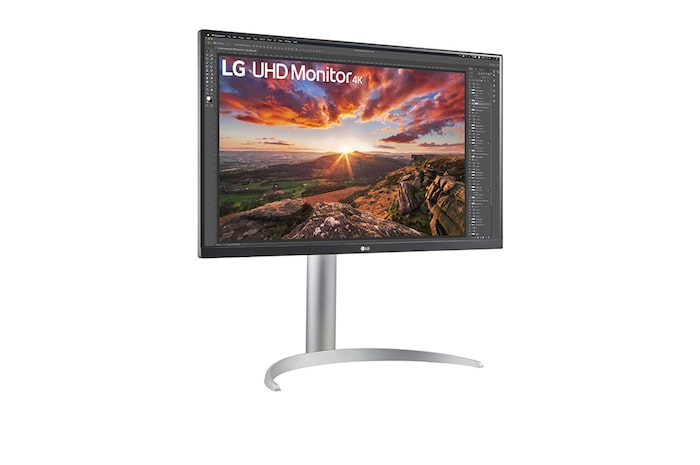 LG 27" méretű UHD 4K monitor VESA DisplayHDR™ 400 és USB Type-C™ technológiával, 27UP85NP-W