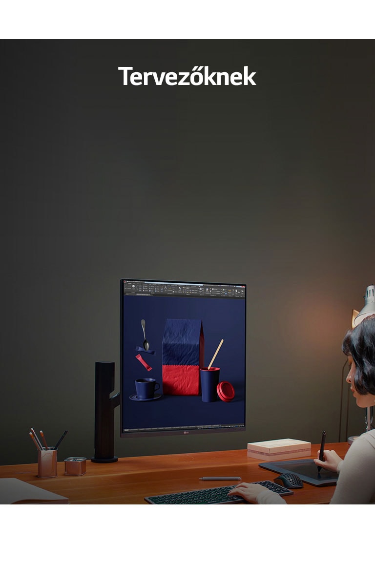 LG DualUp Monitor a tervezők számára