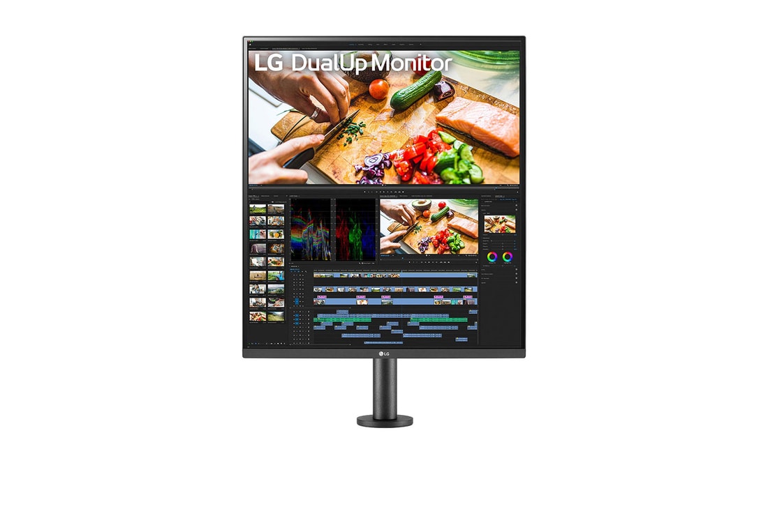 LG 27,6” 16:18 DualUp monitor Ergo talppal és USB Type-C™ csatlakozással, 28MQ780-B
