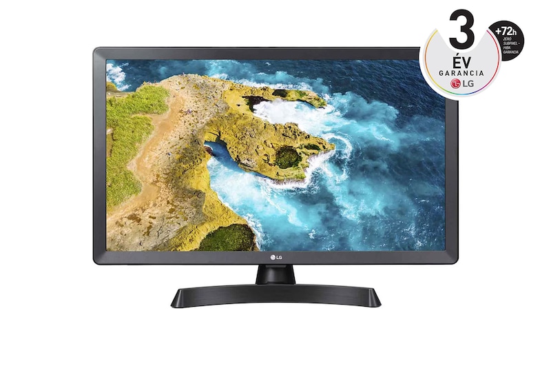 Front view of 28”-os HD ready LED TV Monitor 28TQ515S-PZ
