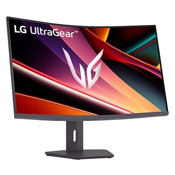 megdöntött monitor oldalnézete