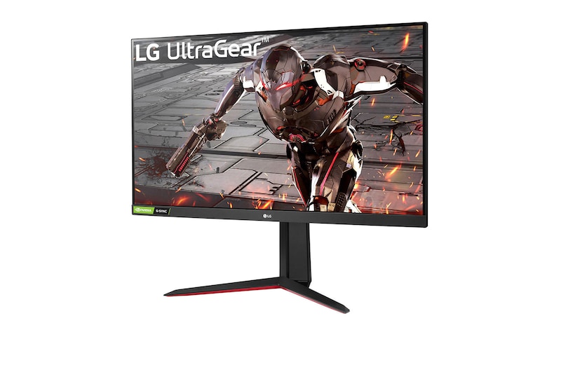 LG 31,5”-os UltraGear™ Full HD gaming monitor 165 Hz-es képfrissítéssel és 1 ms-os MBR válaszidővel, NVIDA® G-SYNC® kompatibilis, 32GN550-B