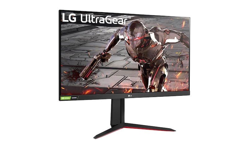 LG 31,5”-os UltraGear™ Full HD gaming monitor 165 Hz-es képfrissítéssel és 1 ms-os MBR válaszidővel, NVIDA® G-SYNC® kompatibilis, 32GN550-B