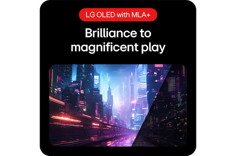LG 32"-os UltraGear™ 4K UHD OLED Dual-Mode gaming monitor, 32GS95UV-B