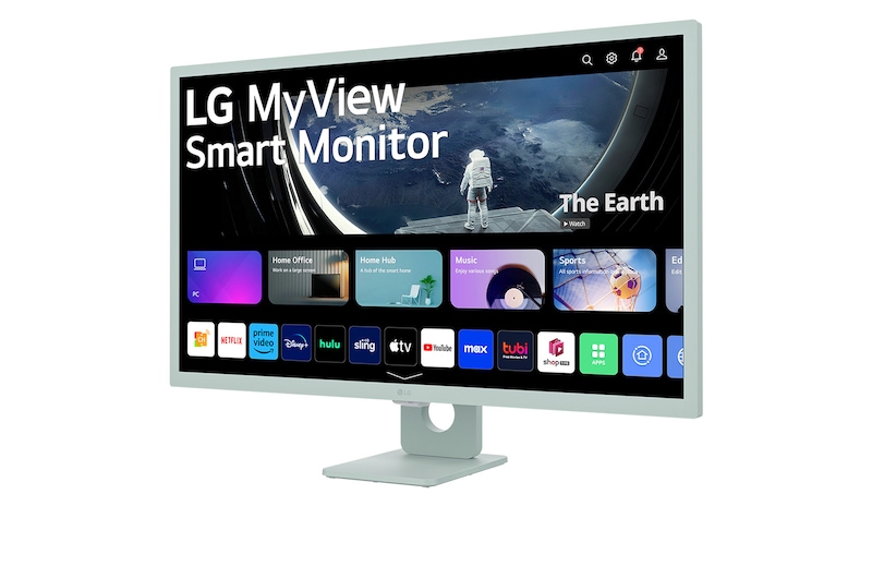 LG 32”-os 16:9 képarányú Smart Monitor webOS platformmal, 32SR50F-G