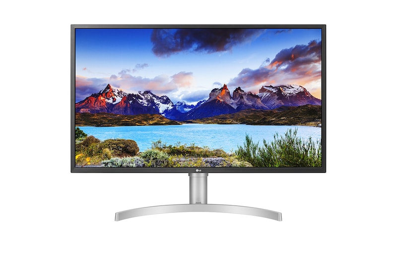 LG 31,5" méretű UHD 4K Gaming Monitor Freesync™ technológiával és USB Type-C™-vel, 32UL750-W