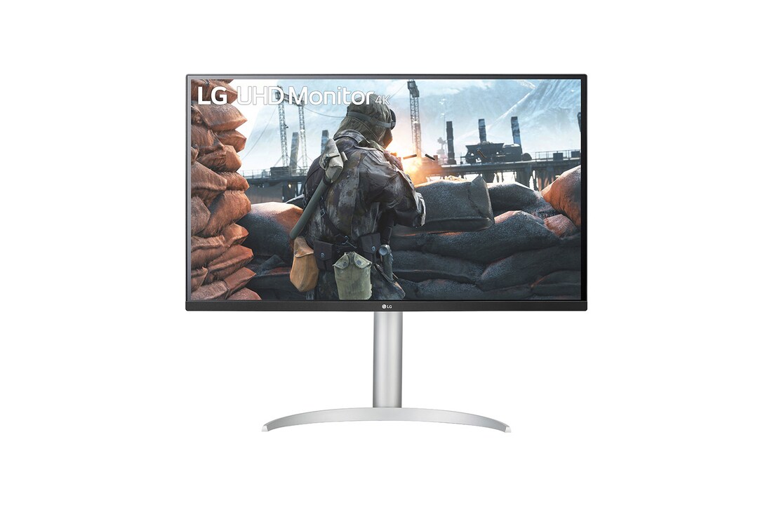 LG 31,5”-os UHD 4K (3840 x 2160) monitor USB Type-C™ technológiával, 32UP55NP-W