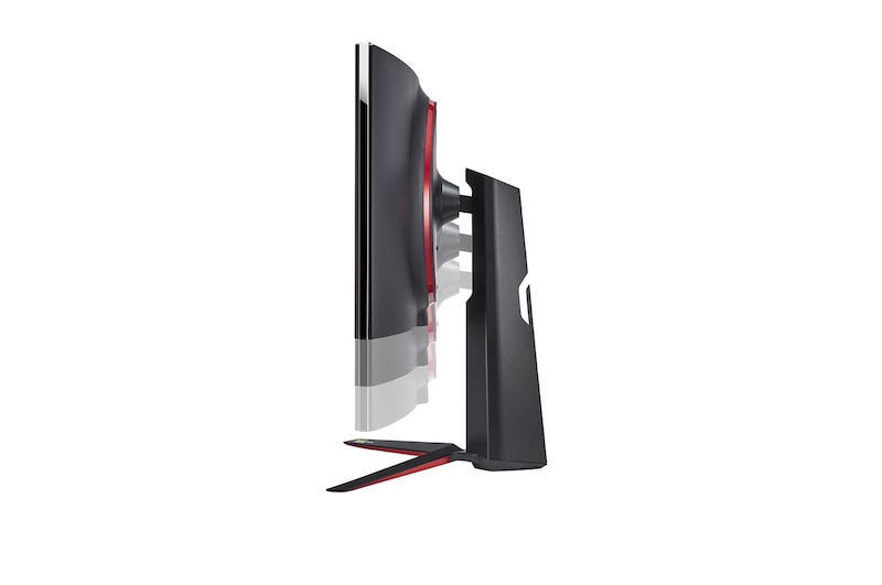 LG 34" méretű 21:9 képarányú ívelt QHD Ultragear™ IPS gaming monitor AMD FreeSync™ (Premium) technológiával, 34GN850-B