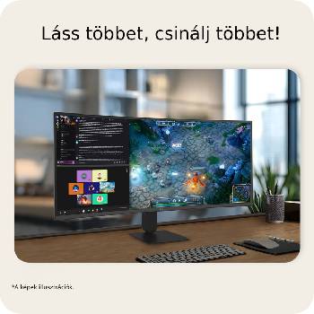 Közelkép a monitorállvány oszlopának függőleges nézetéről
