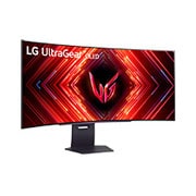 LG 45”-os UltraGear™ OLED 21:9 képarányú QHD, ívelt gaming monitor 240 Hz-es képfrissítési sebességgel, 45GS95QE-B