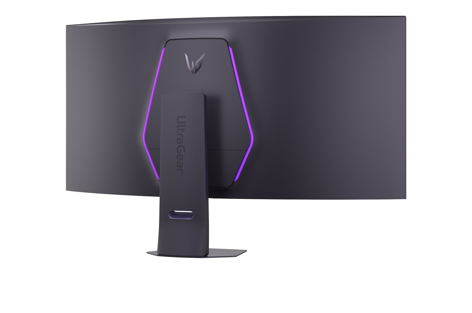 Hátulnézet +15 fok az 52 hüvelykes UltraGear evo G9, 5K2K 240Hz gaming monitorról (52G930B)