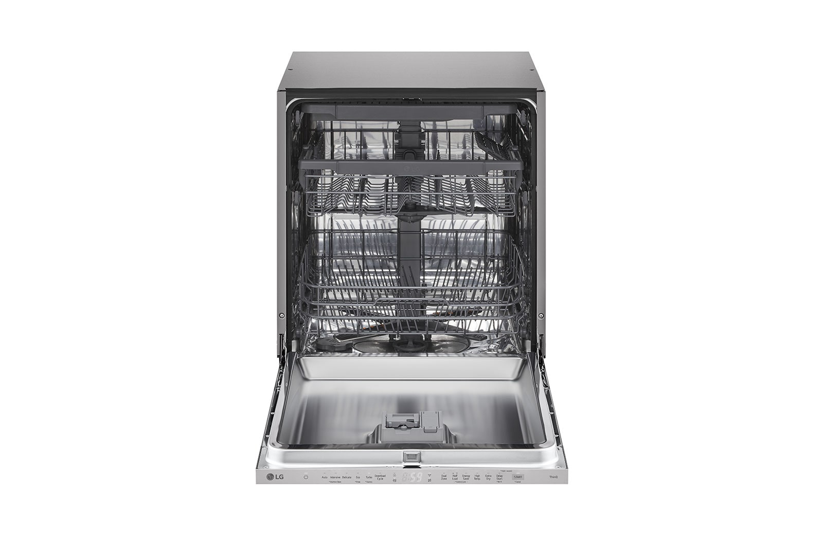 LG QuadWash™ beépíthető mosogatógép, 14 teríték, ThinQ™ WiFi funkció, DB243TX
