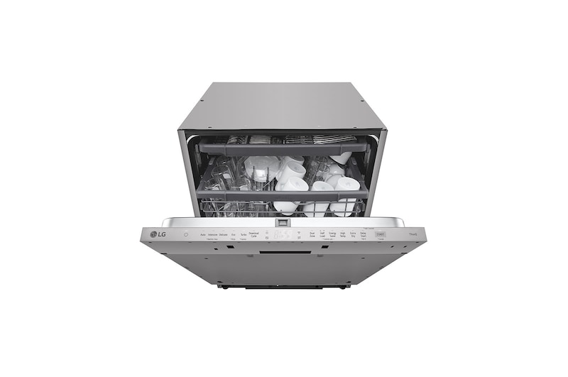 LG QuadWash™ beépíthető mosogatógép, 14 teríték, ThinQ™ WiFi funkció, DB243TX