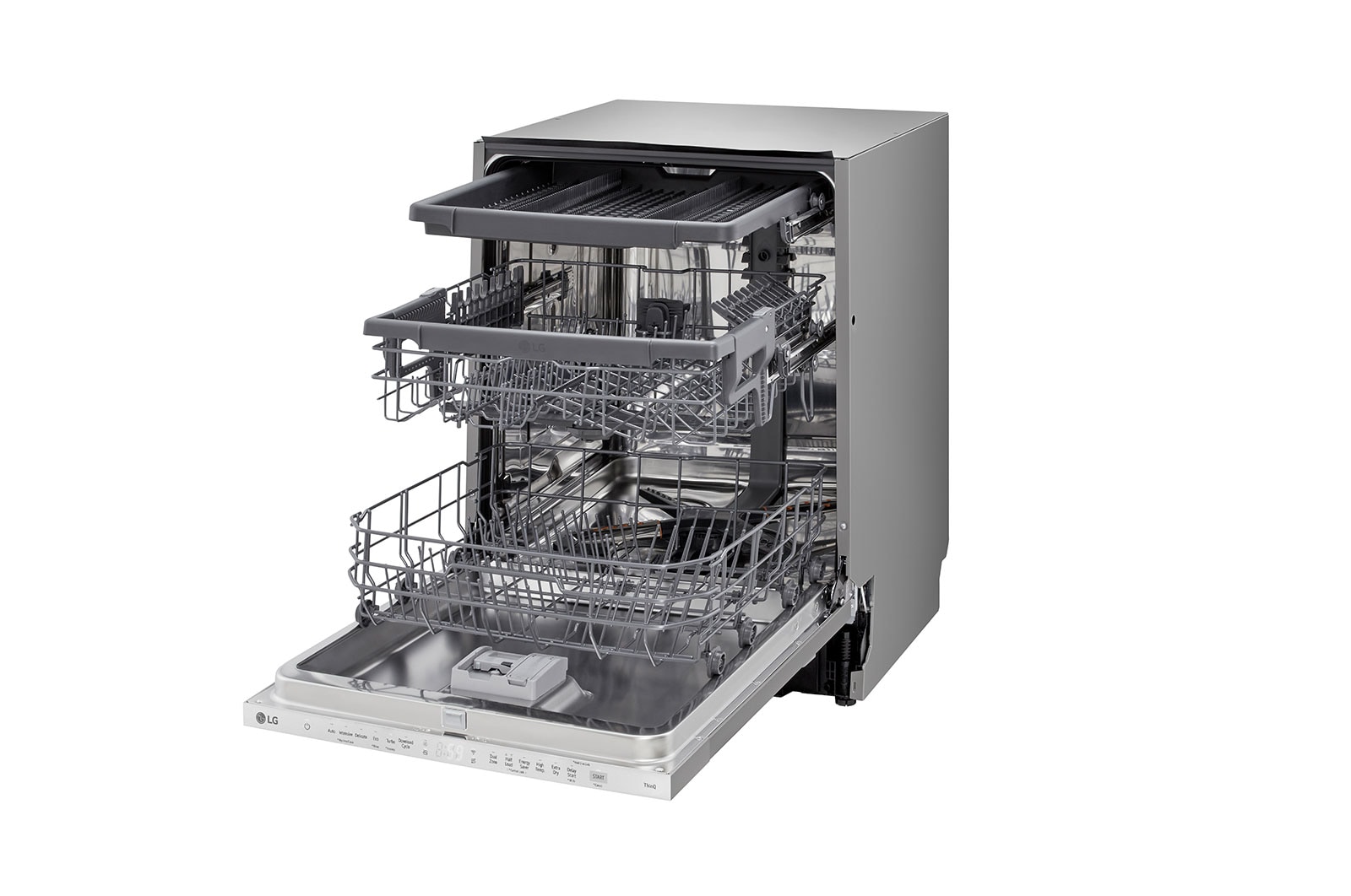 LG QuadWash™ beépíthető mosogatógép, 14 teríték, ThinQ™ WiFi funkció, DB243TX