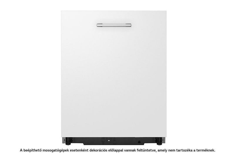 A(z) QuadWash™ beépíthető gőzös mosogatógép TrueSteam™ technológiával, Automatikus ajtónyitás, 14 teríték, ThinQ™ WiFi funkció, DB365TXS elölnézete