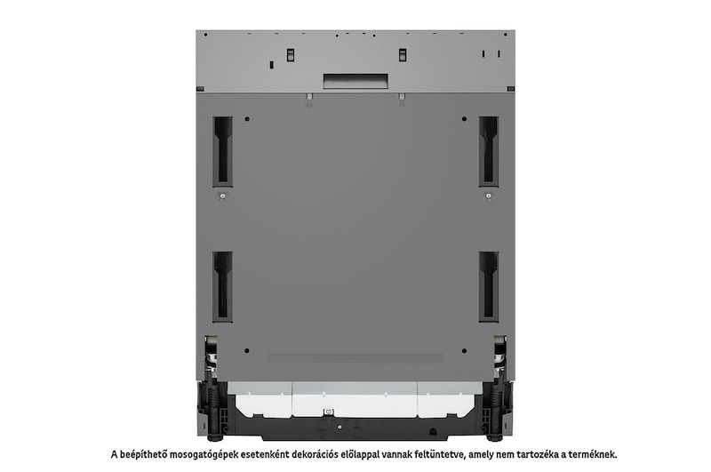 A(z) QuadWash™ beépíthető gőzös mosogatógép TrueSteam™ technológiával, Automatikus ajtónyitás, 14 teríték, ThinQ™ WiFi funkció, DB475TXS elölnézete